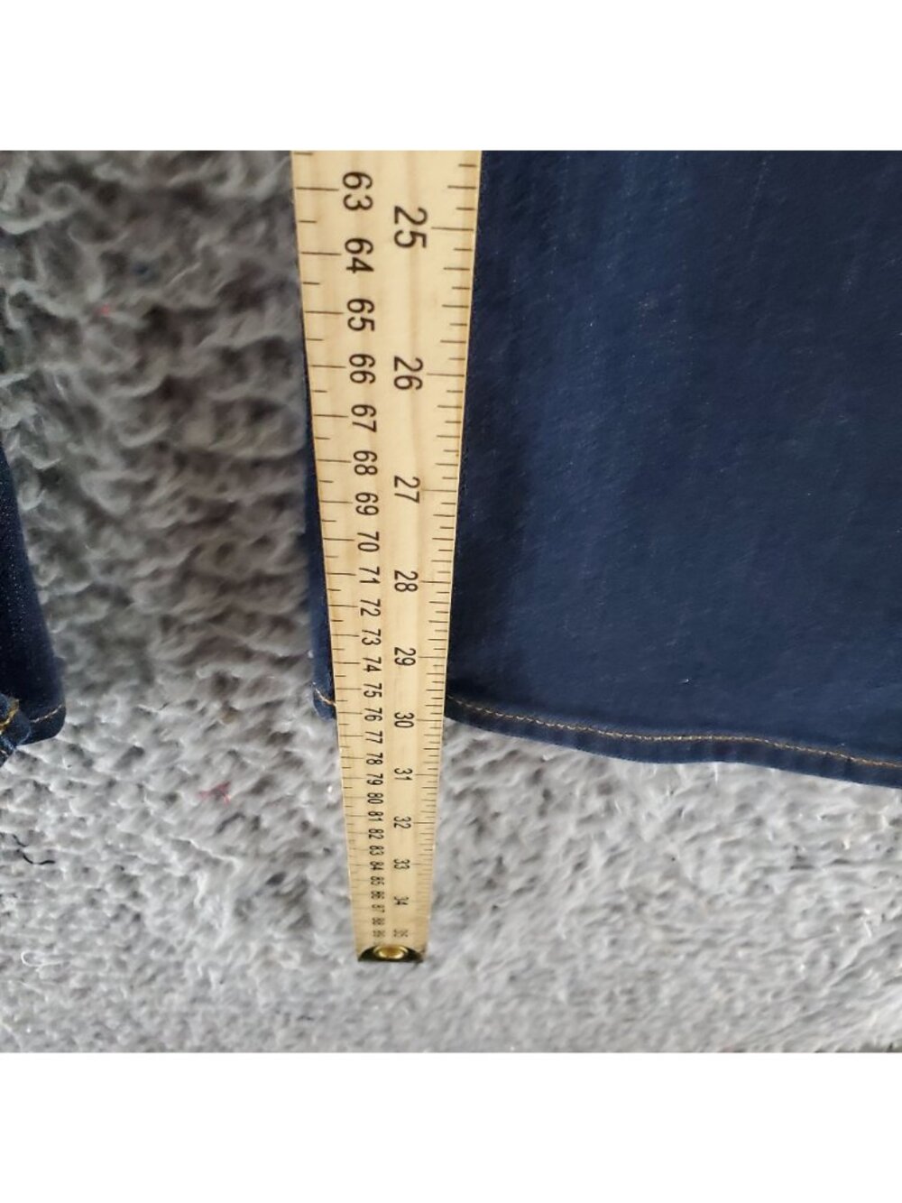 Gap Jeans Womens 27/4 Maternity Blue Sexy Boot Stretch Denim *Read* - Picture 7 of 10